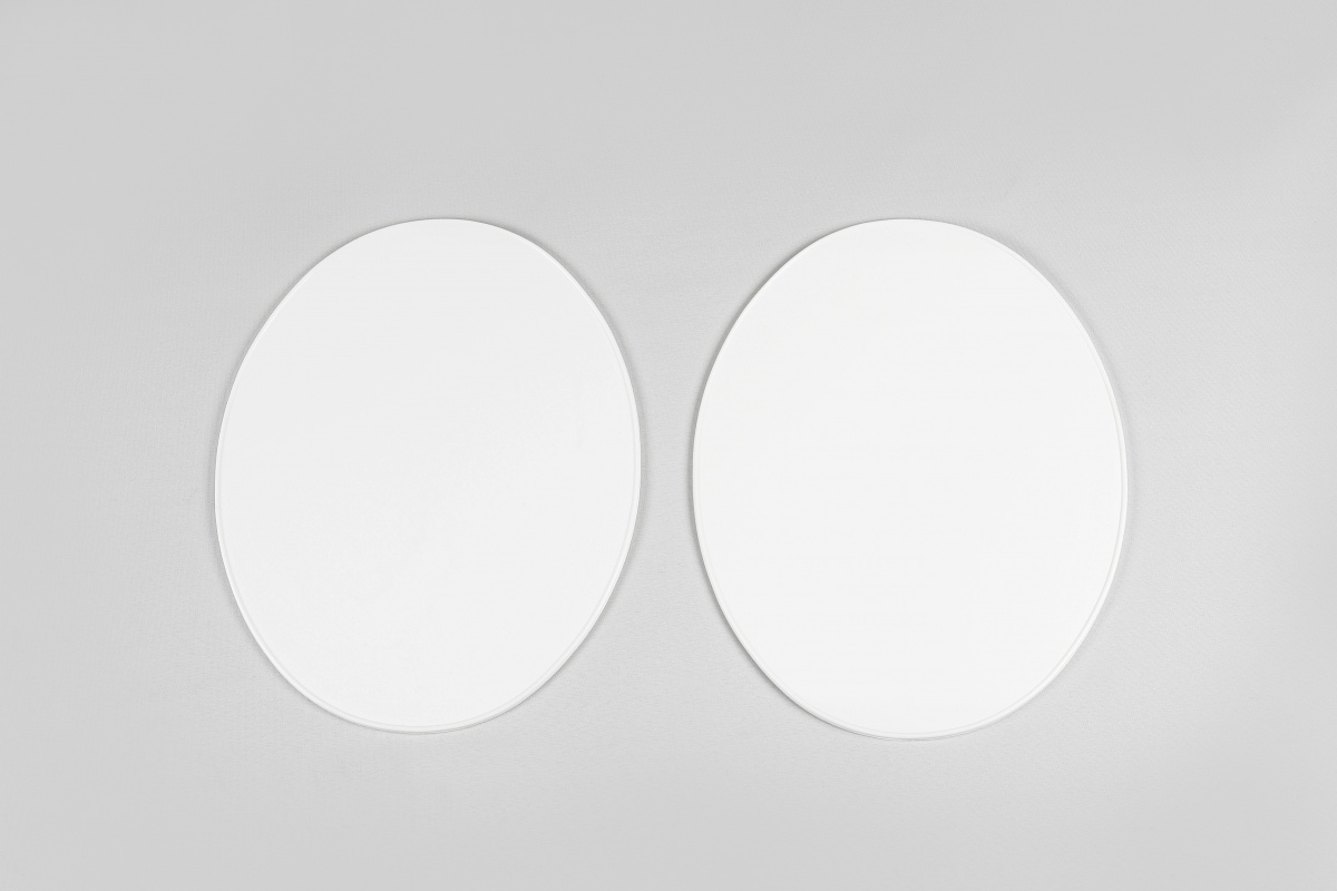 Universal oval plates -2 pcs- (since 1970) -  - ME08048-W - Ufo Plast