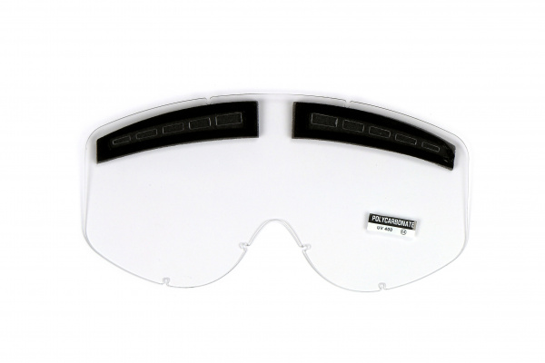 Vented clear lenses for motocross Bullet goggles - Goggles - LE02184 - UFO Plast