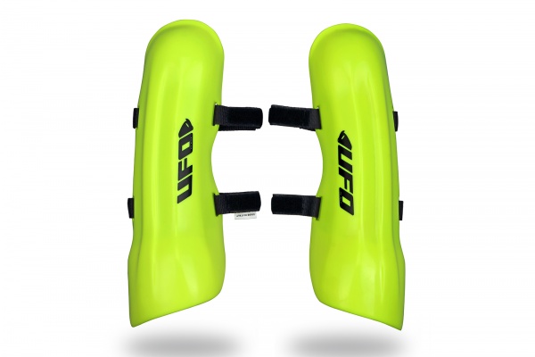 Ski e snowboard shin guard Slalom neon yellow long version for kids - Snow - SK09122-DFLU - Ufo Plast