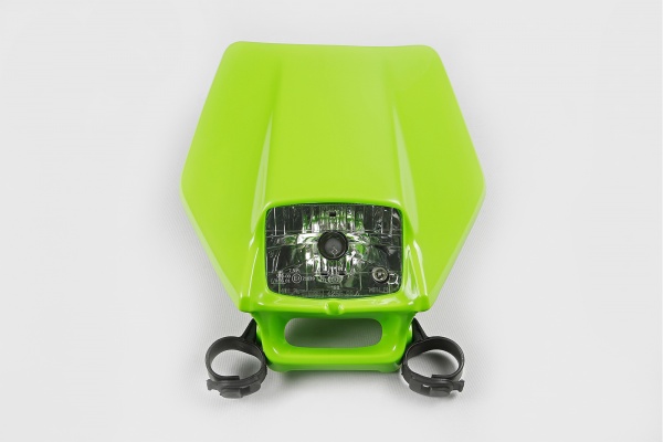 Motocross Ghibli halogen headlight green - Headlight - PF01676-026 - UFO Plast
