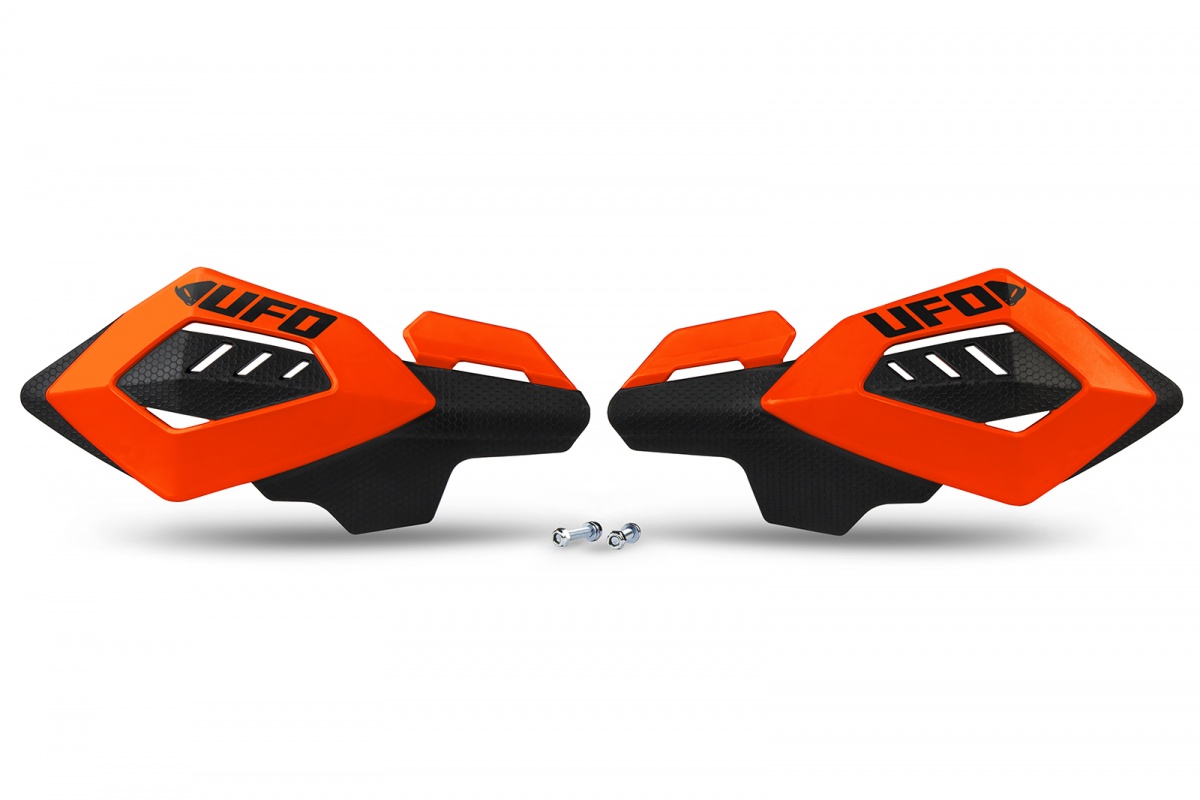 Motocross universal handguard Arches fluo orange - Handguards - PM01658-FFLU - Ufo Plast