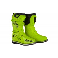 Motocross Typhoon boots for kids neon yellow - Boots - BO011-DFLU - Ufo Plast