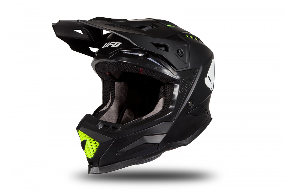 Motocross helmet Echus black matt - Home - HE167 - Ufo Plast