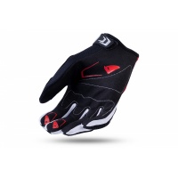 MOTOCROSS IRIDIUM GLOVES BLACK AND RED - Gloves - GU04478-BK - Ufo Plast