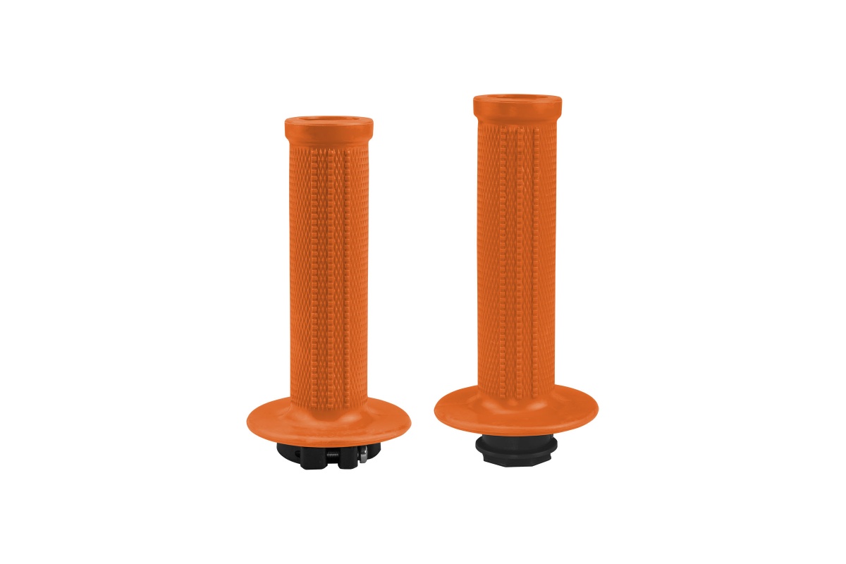 Motocross grips Lock-on Grips orange - Grips - MA01828-F - Ufo Plast