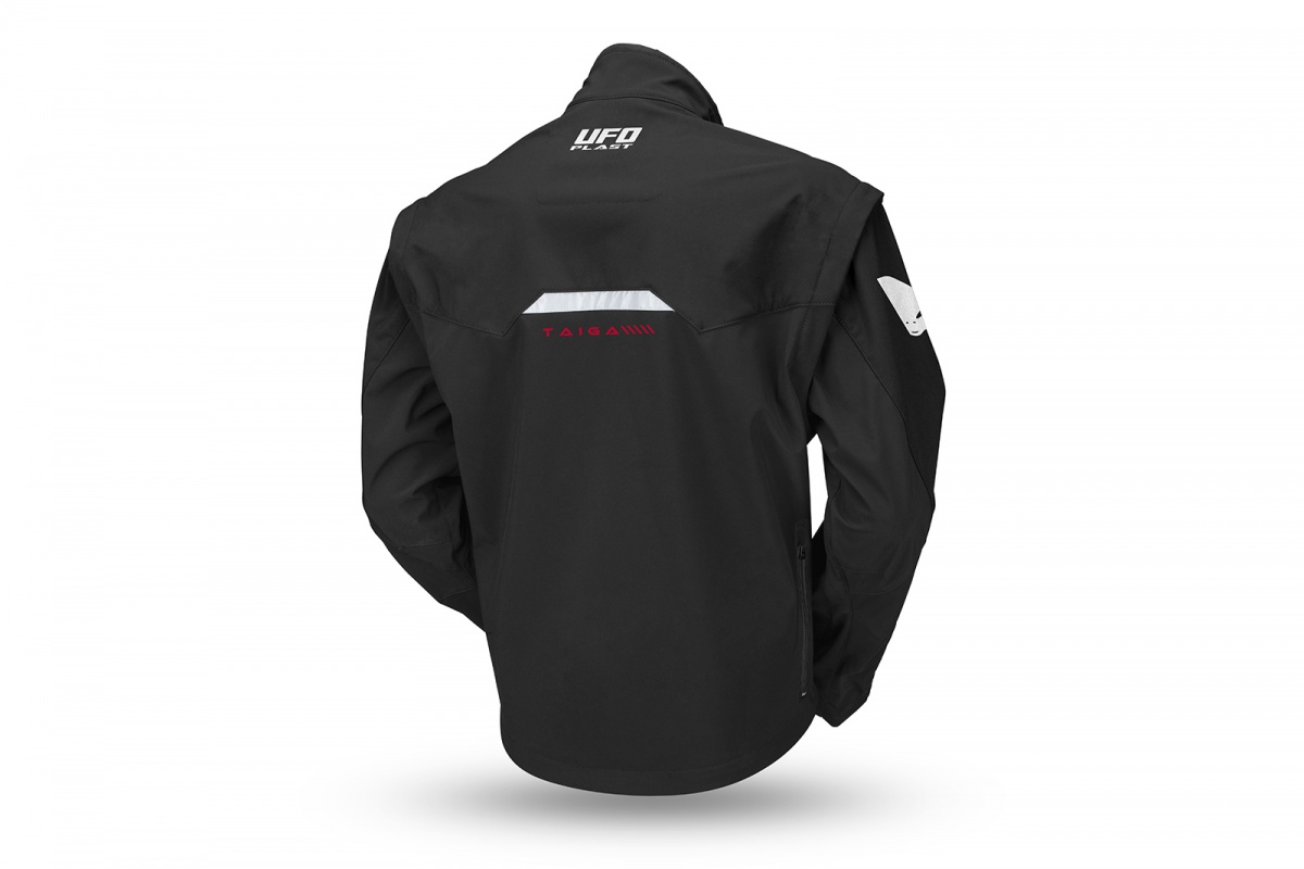 Taiga enduro jacket with protections included black - Jackets - JA13002-K - Ufo Plast