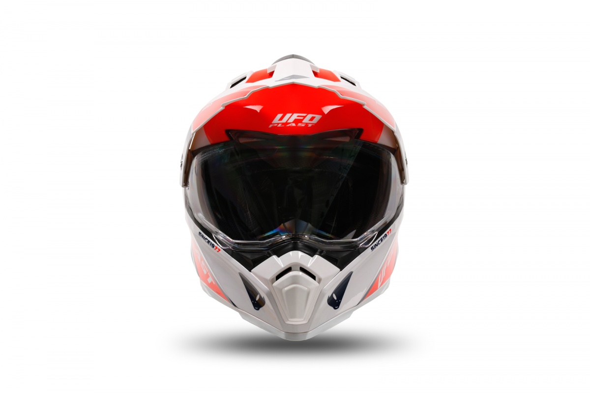 Motocross Aries helmet red and blue - Helmets - HE13500-BC - Ufo Plast