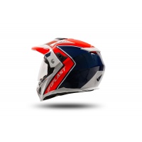 Motocross Aries helmet red and blue - Helmets - HE13500-BC - Ufo Plast