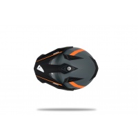 Motocross Aries helmet grey and orange - Helmets - HE13500-EF - Ufo Plast