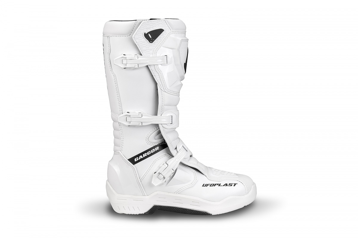 Motocross Gargor boots white - Boots - BO13002-WK - Ufo Plast