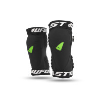 Spartan mountain bike knee guards made of stretch material